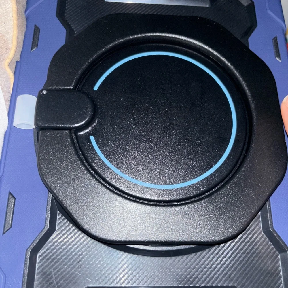 Black and Blue Tablet Case